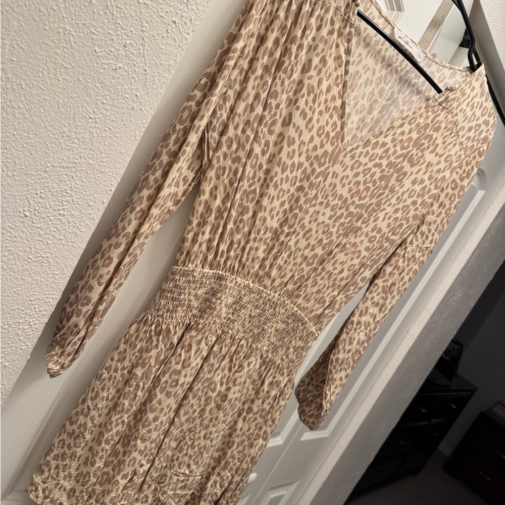 Petal & Pup Leopard Print Dress